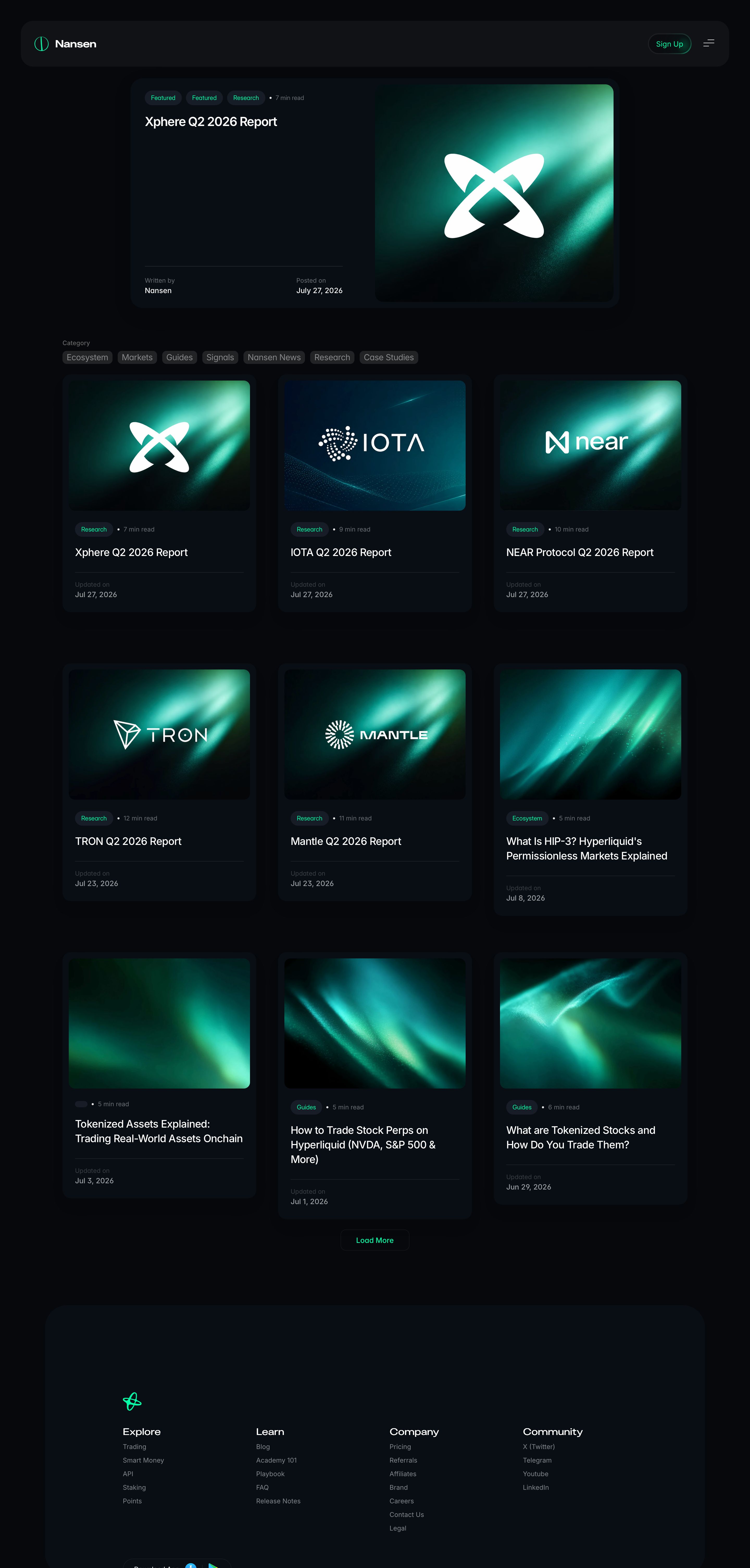 nansen.ai - Nansen AI - Blog - Desktop - Wed Jul 29 2026 19:44:22 GMT+0000 (Coordinated Universal Time) Screenshot