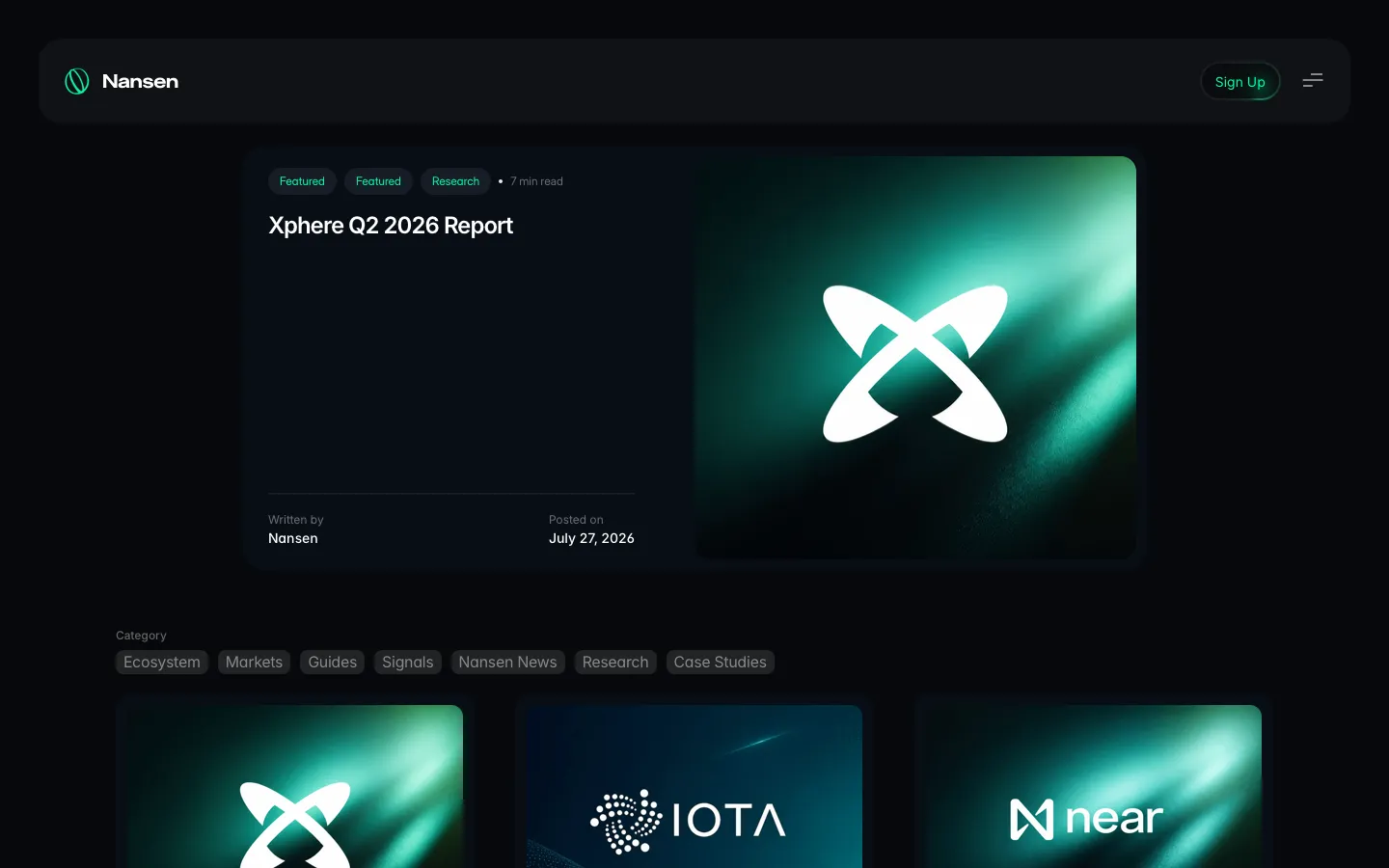 nansen.ai - Blog Screenshot Preview