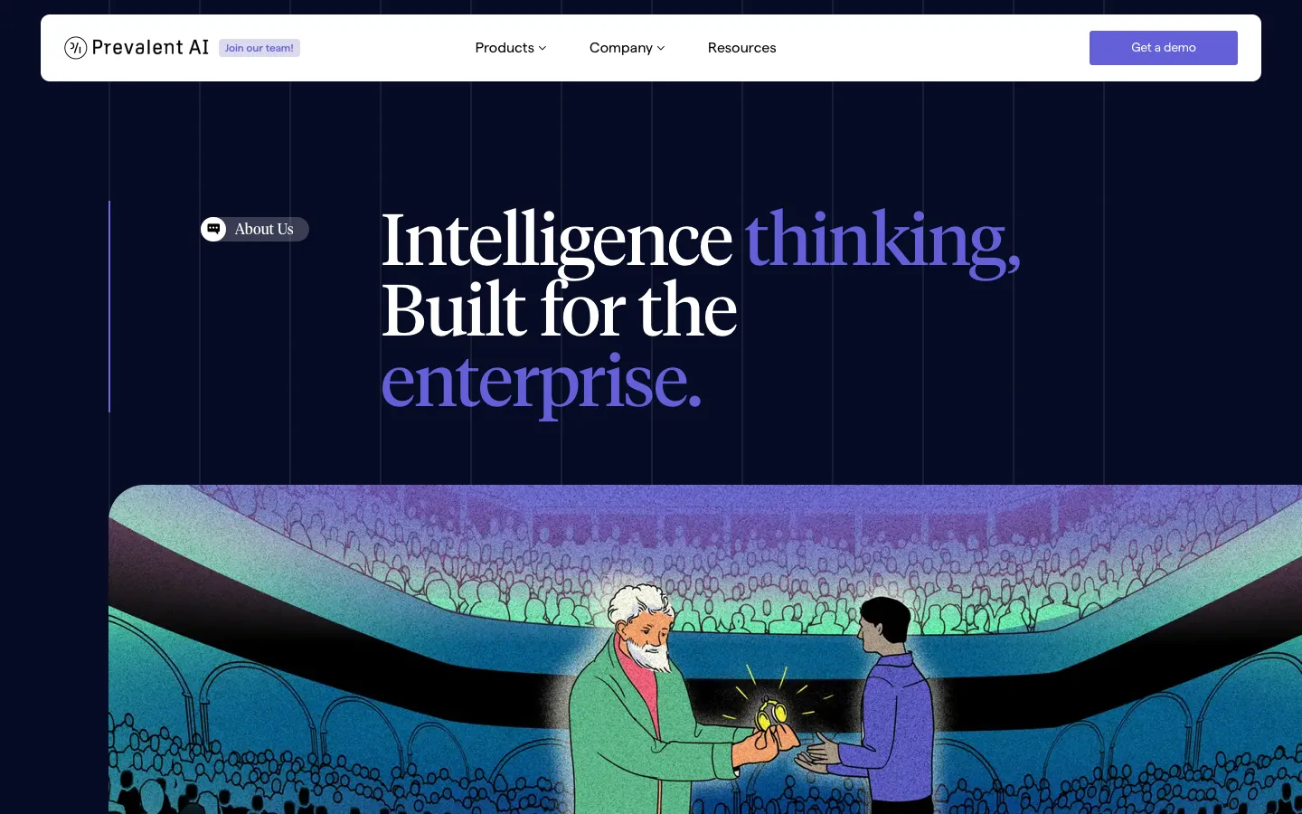prevalent.ai - About Screenshot Preview
