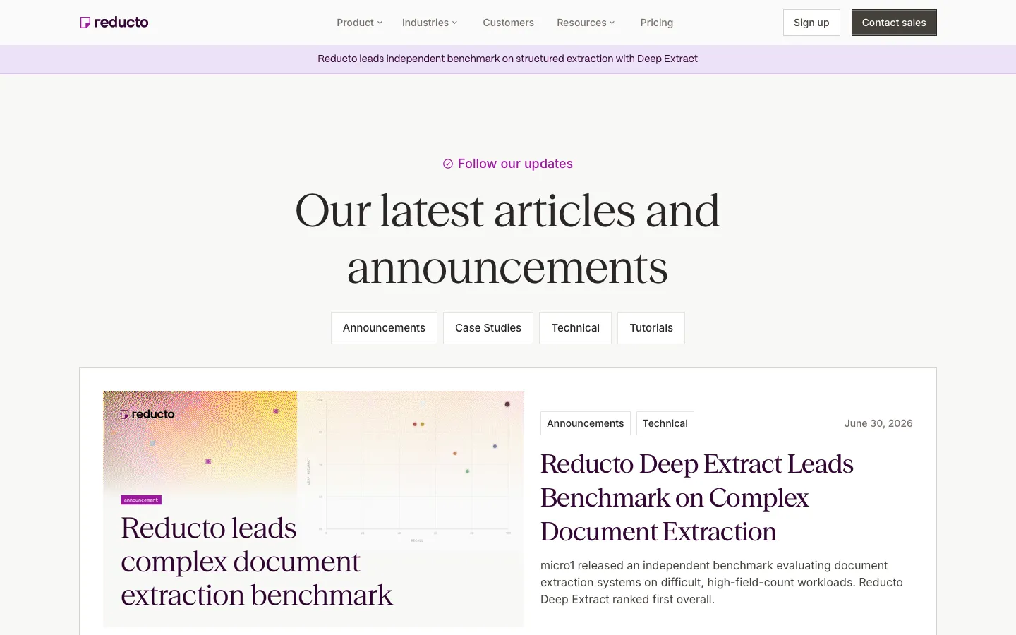 reducto.ai - Blog Screenshot Preview