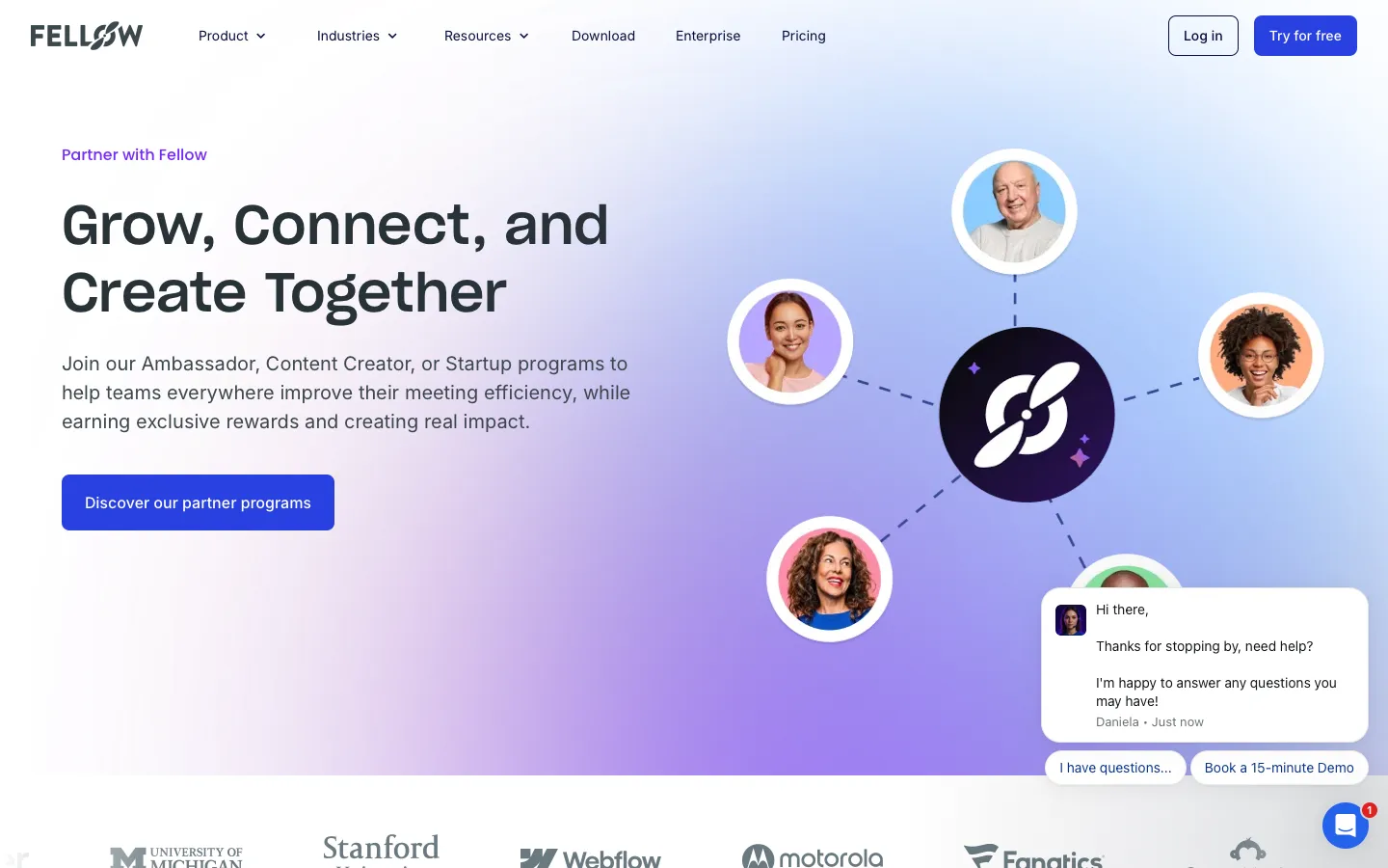 fellow.app - Partners Screenshot Preview