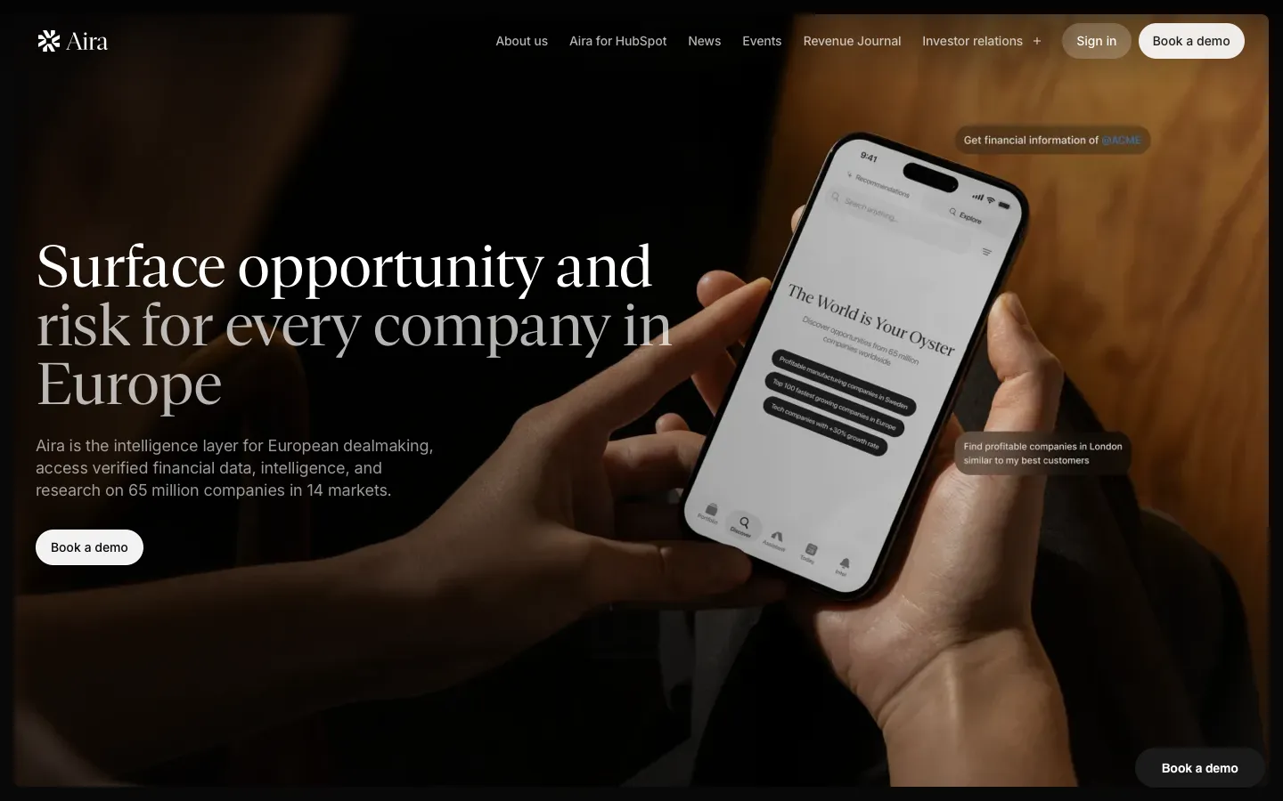 aira.app - Landing Screenshot Preview