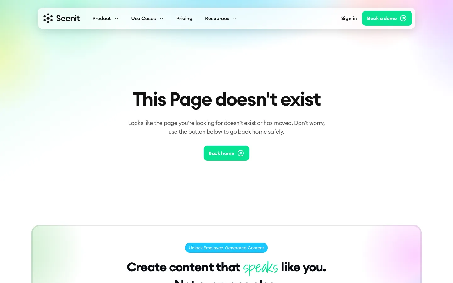 seenit.io - Product Screenshot Preview