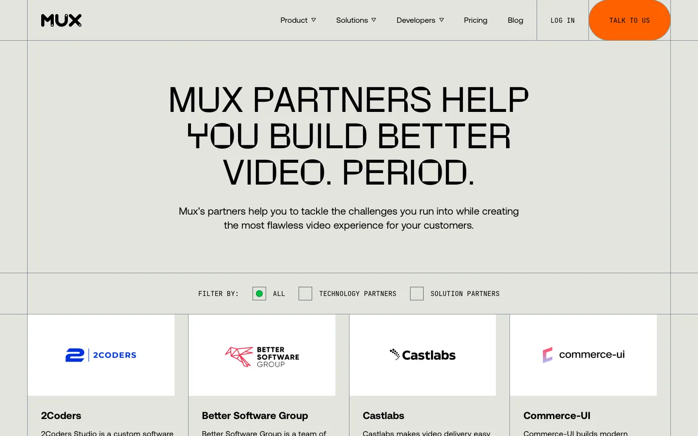 mux.com - Partners Screenshot Preview