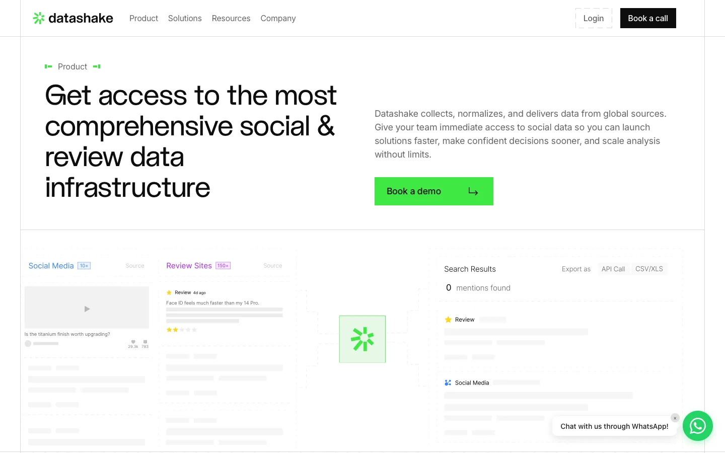 datashake.com - Product Screenshot Preview