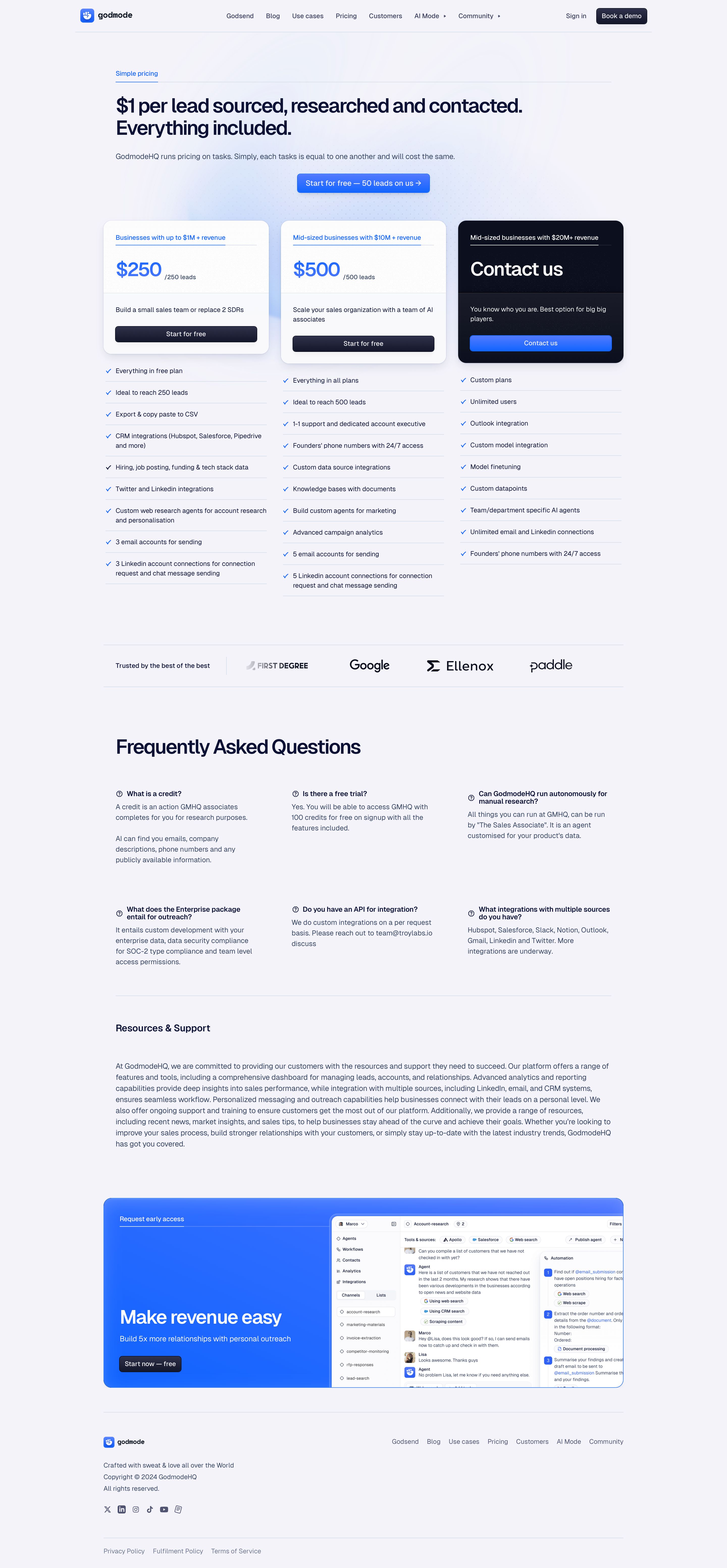 godmodehq.com - GodmodeHQ ✊ | Increase revenue with 1:1 personalisation - Desktop - Thu Jul 30 2026 12:53:23 GMT+0000 (Coordinated Universal Time) Screenshot