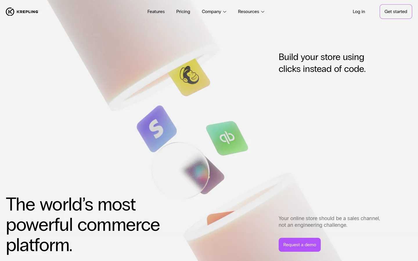 krepling.com - Landing Screenshot Preview