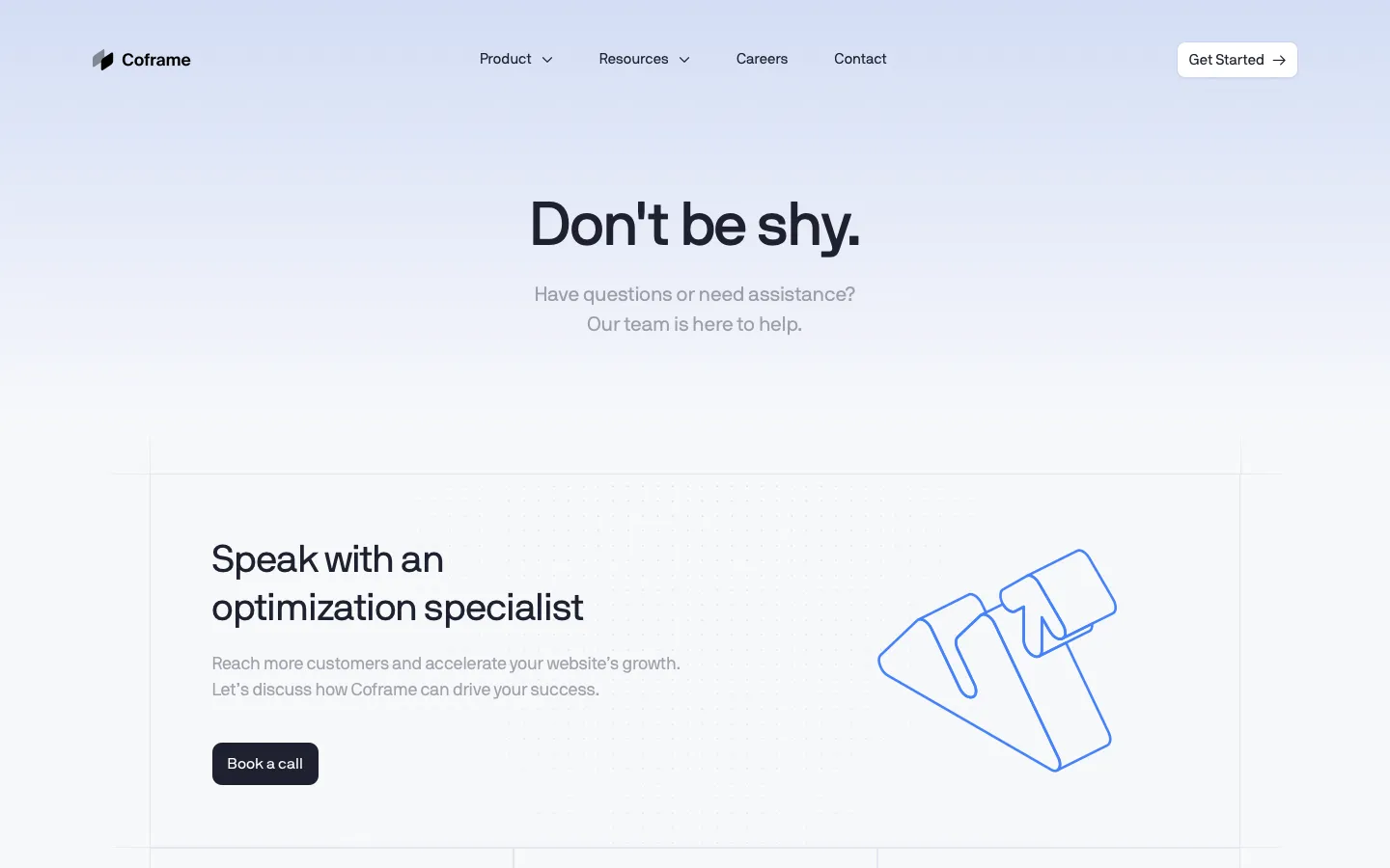 coframe.com - Contact Screenshot Preview