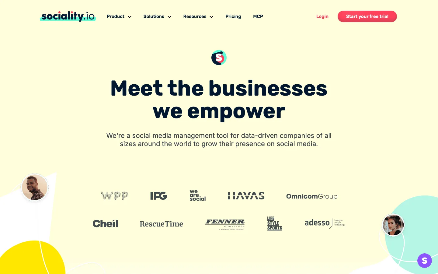 sociality.io - Customers Screenshot Preview