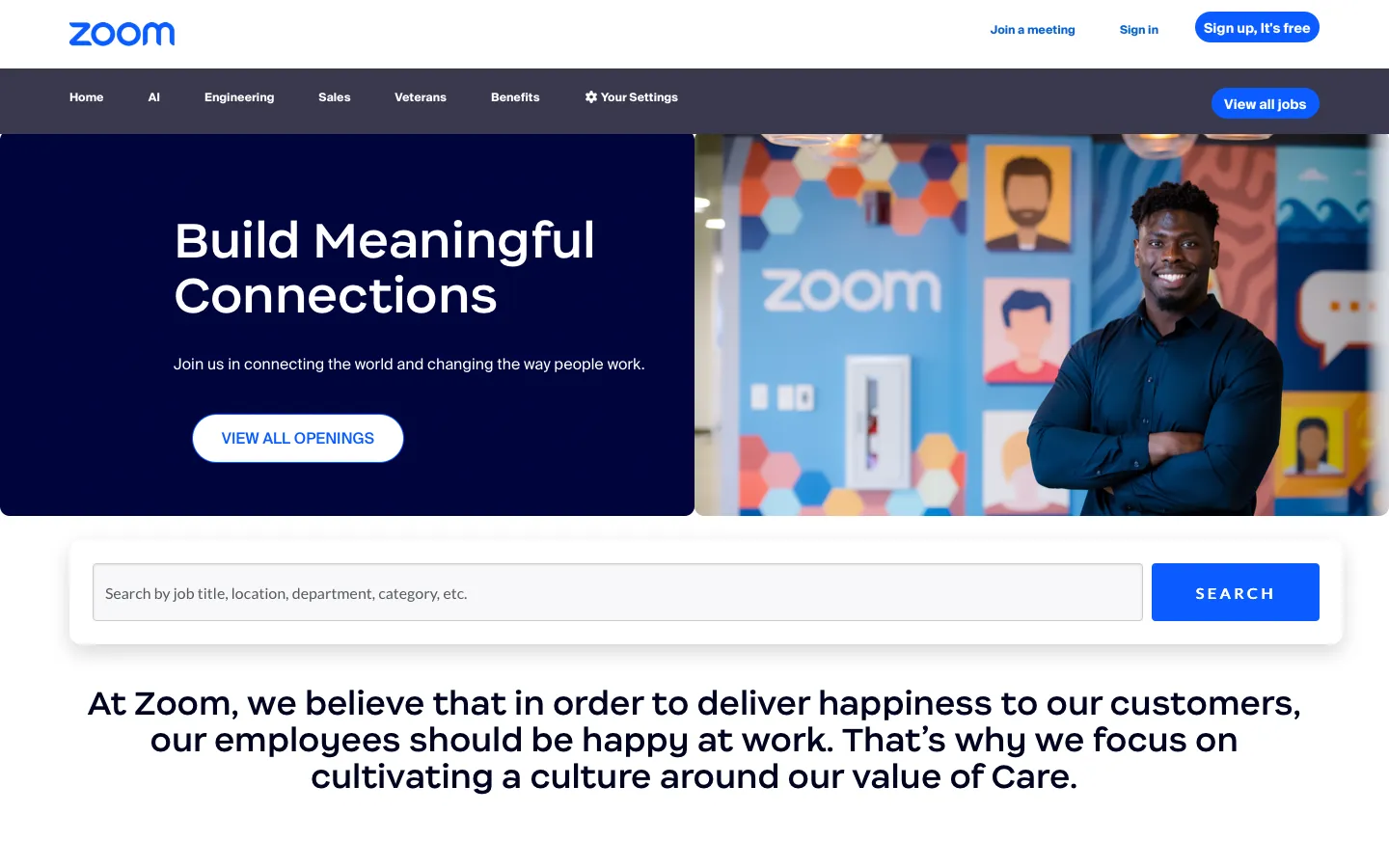 zoom.us - Careers Screenshot Preview