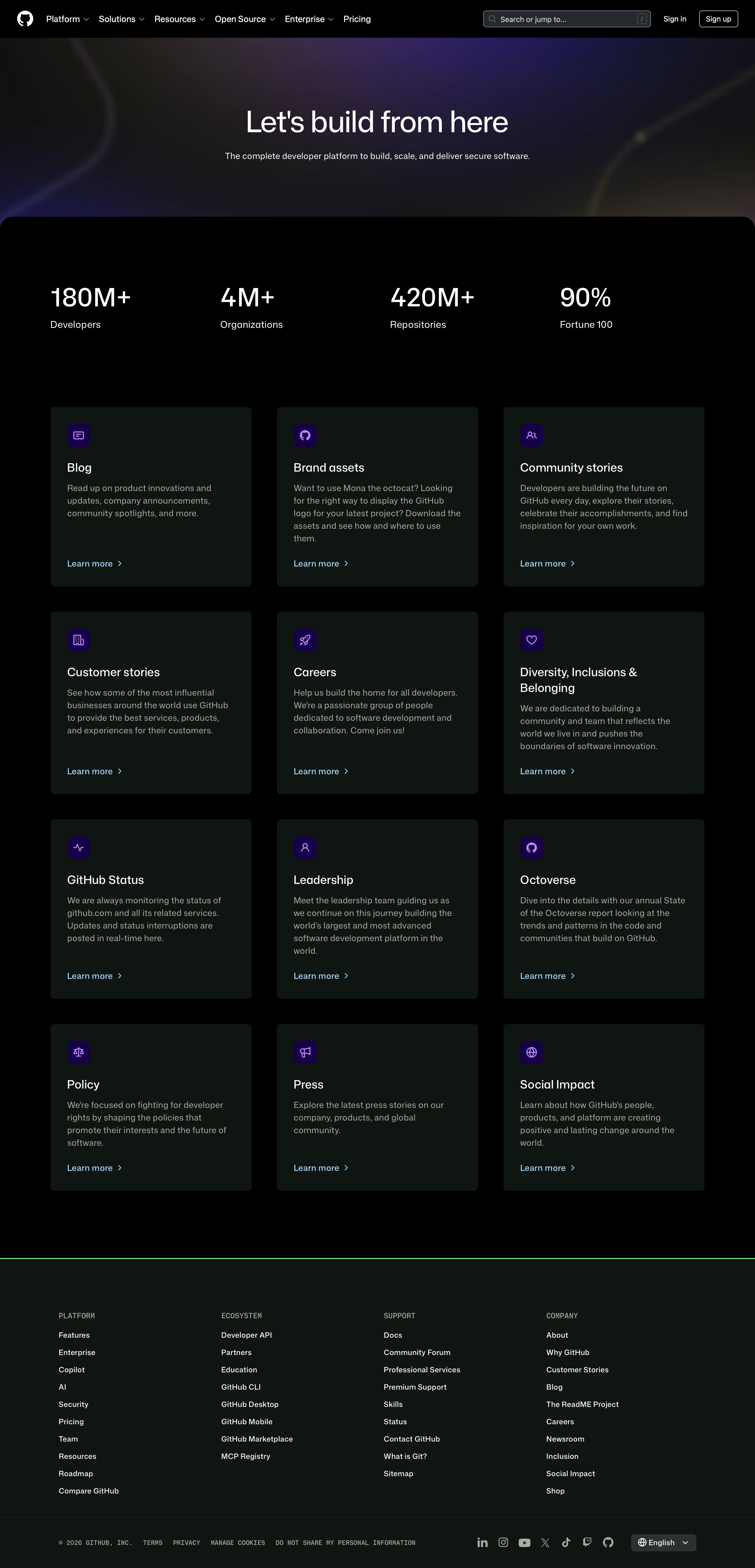 github.com - About GitHub · GitHub - Desktop - Fri Jul 31 2026 12:31:14 GMT+0000 (Coordinated Universal Time) Screenshot