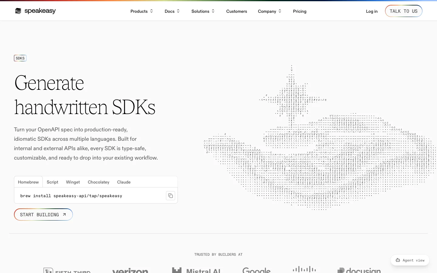 speakeasy.com - Product Screenshot Preview