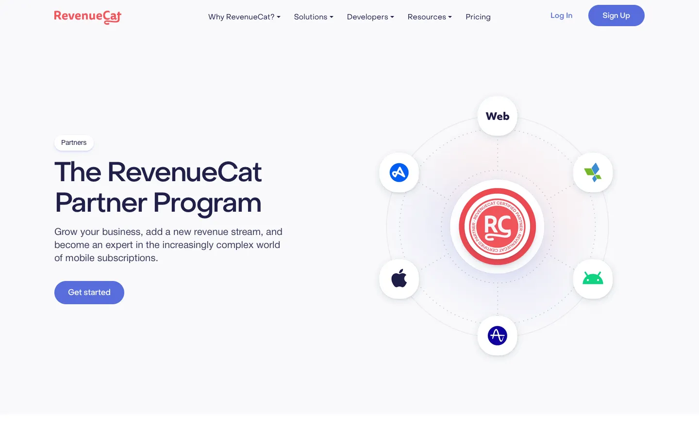 revenuecat.com - Partners Screenshot Preview