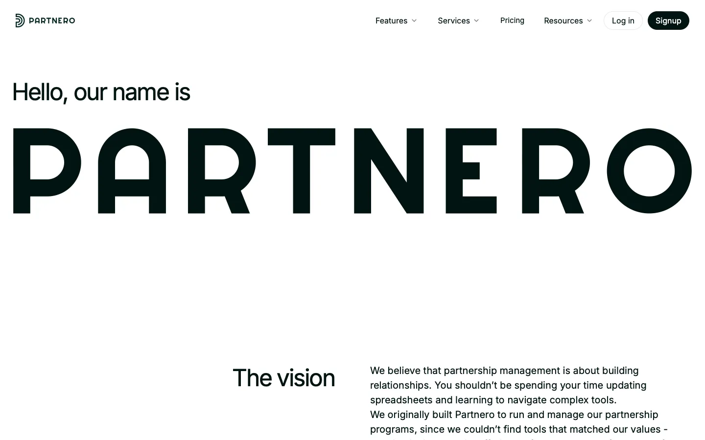 partnero.com - About Screenshot Preview