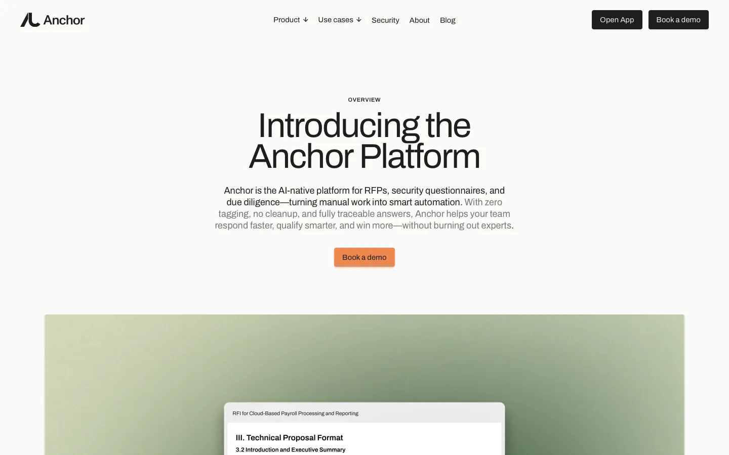 getanchor.ai - Product Screenshot Preview