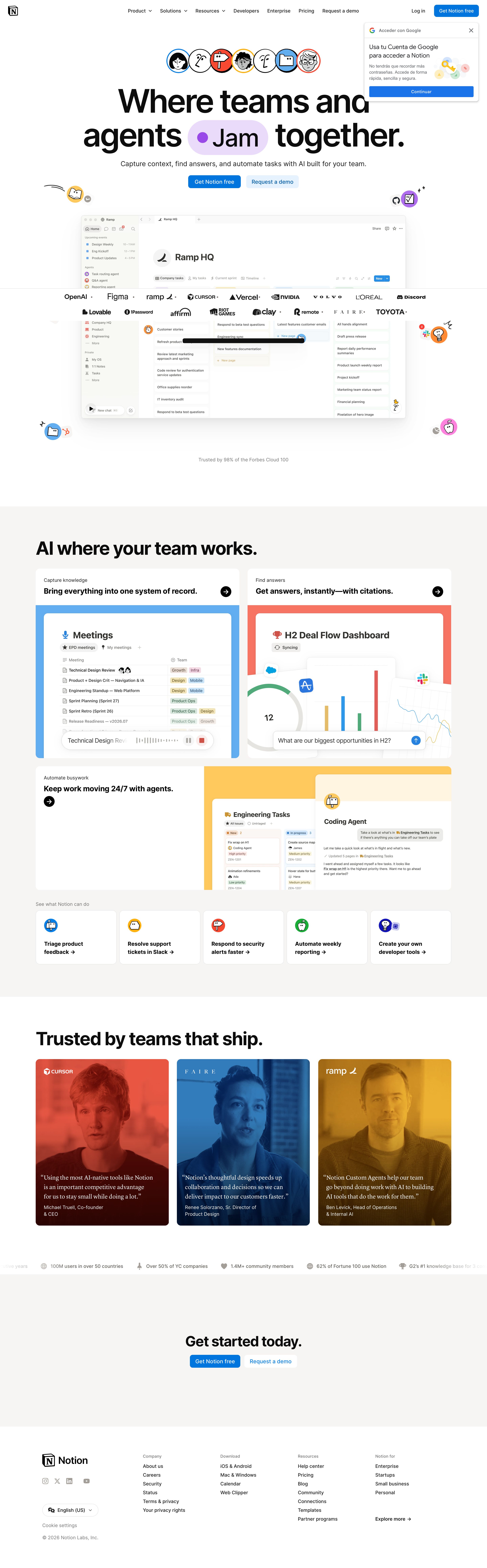 notion.so - The AI workspace that works for you. | Notion - Desktop - Tue Jul 28 2026 04:35:06 GMT+0000 (Coordinated Universal Time) Screenshot