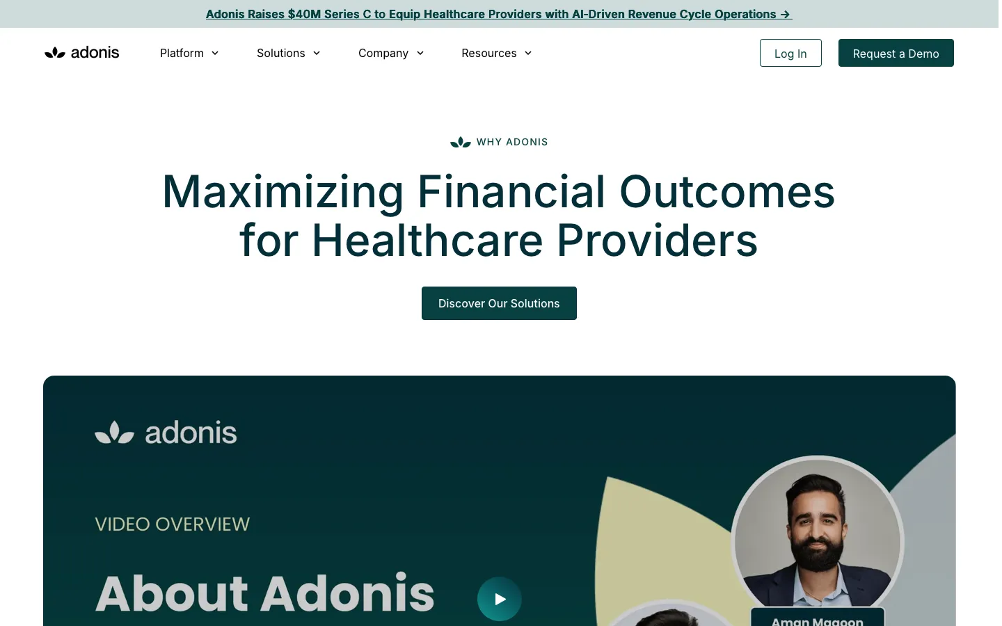 adonis.io - Why us Screenshot Preview