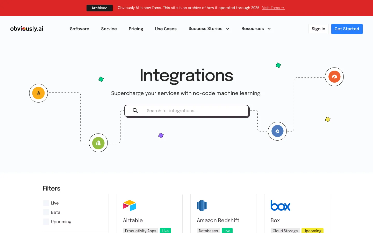 obviously.ai - Integrations Screenshot Preview