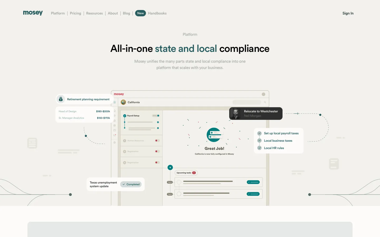 mosey.com - Product Screenshot Preview
