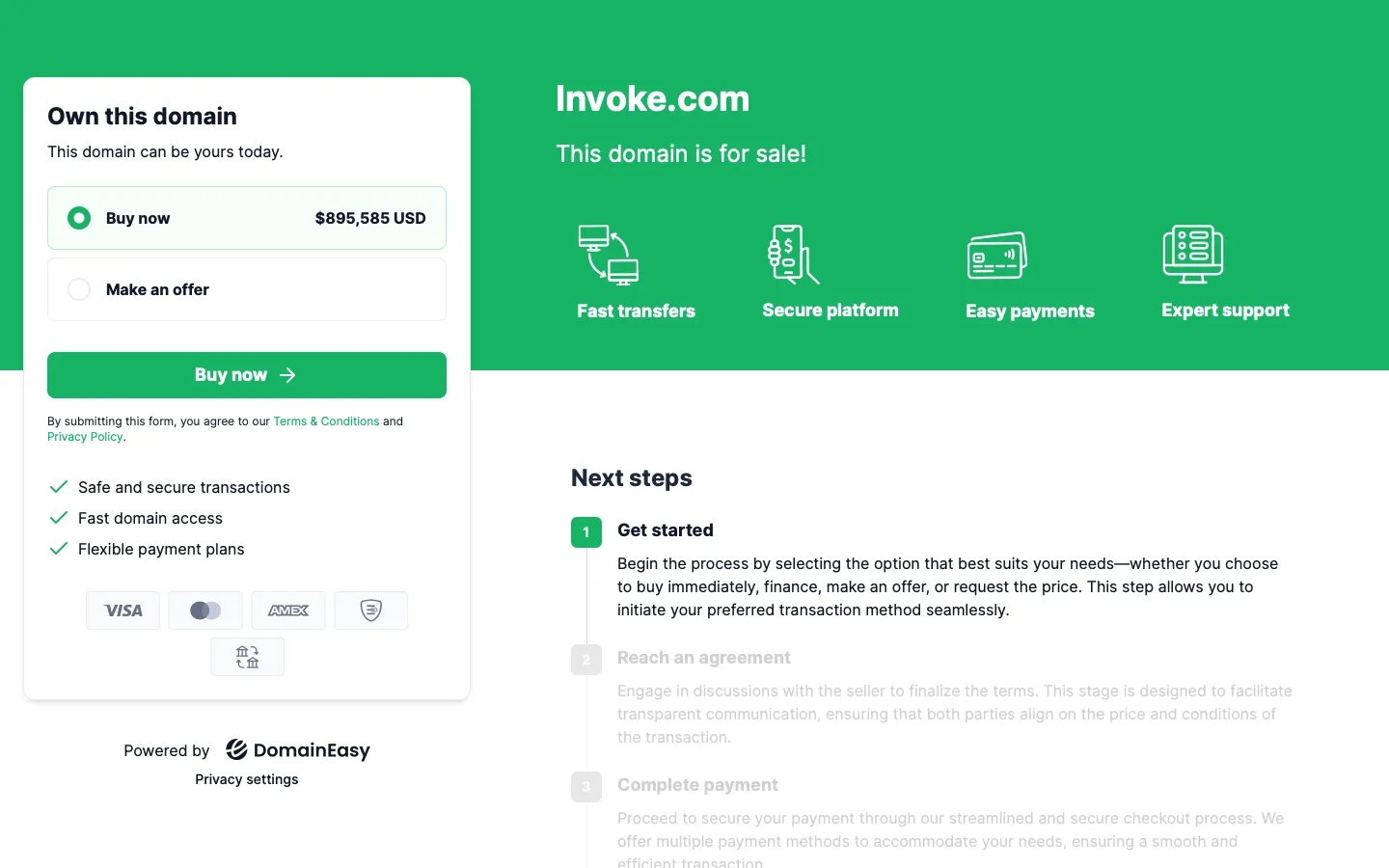 invoke.com - Product Screenshot Preview