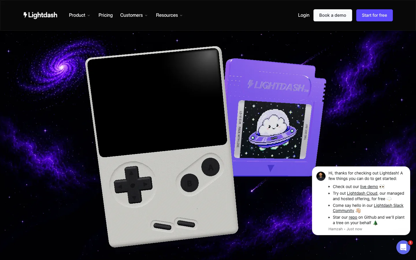 lightdash.com - Landing Screenshot Preview