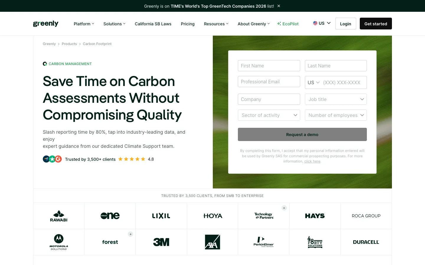 greenly.earth - Product Screenshot Preview
