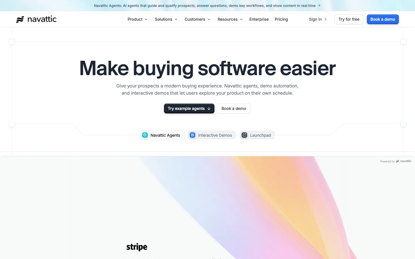 navattic.com - Landing Screenshot Preview