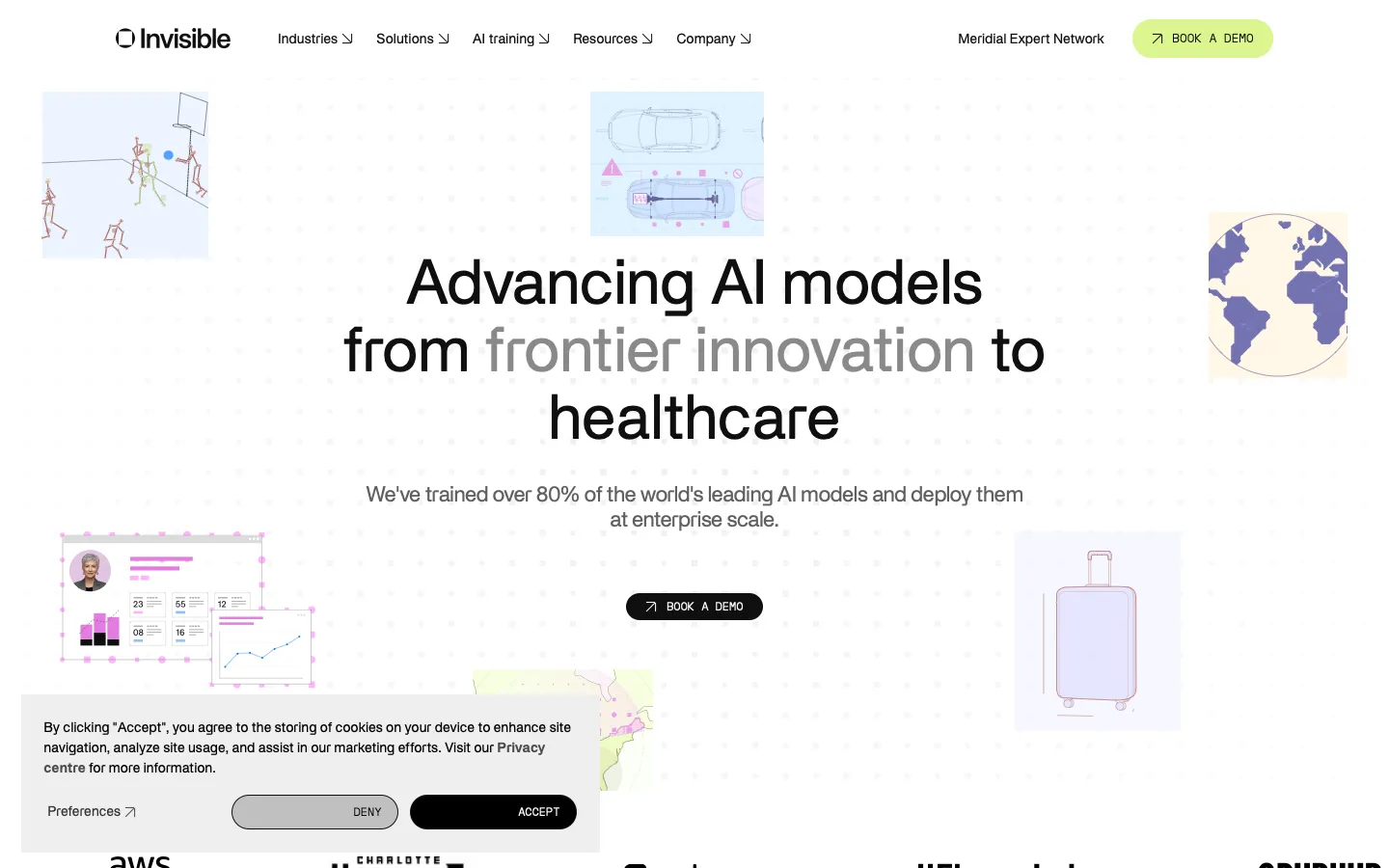 invisibletech.ai - Landing Screenshot Preview