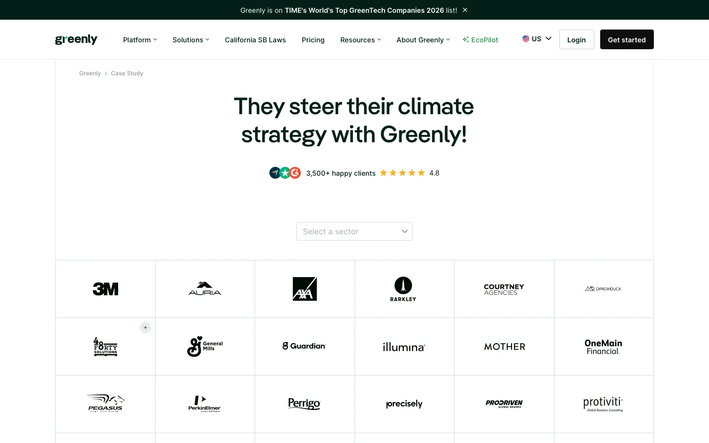 greenly.earth - Partners Screenshot Preview