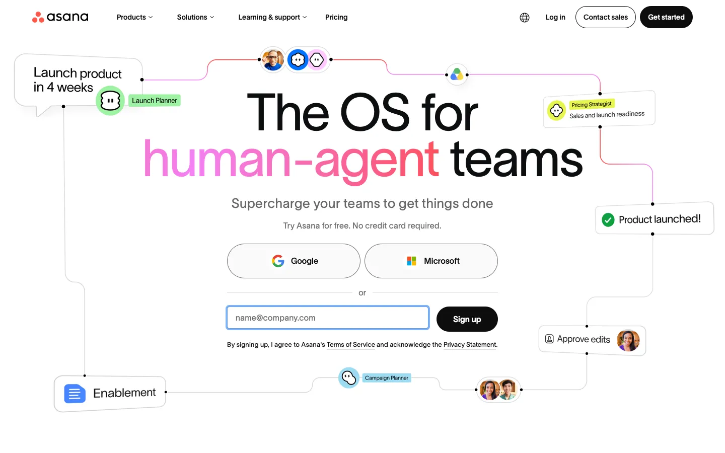 asana.com - Landing Screenshot Preview