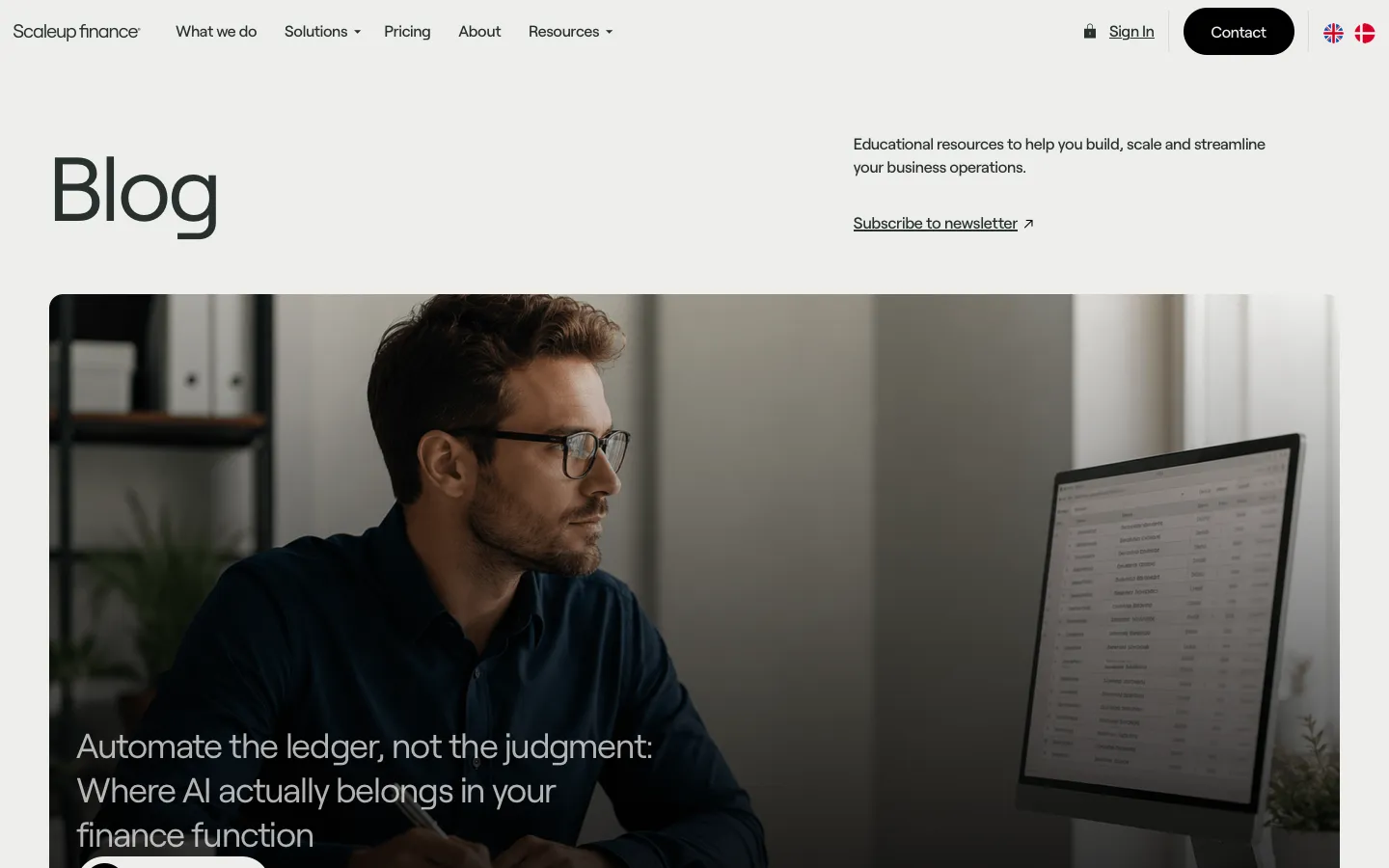 scaleup.finance - Blog Screenshot Preview