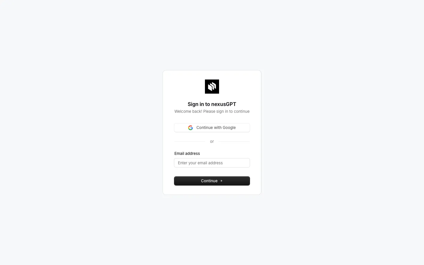 gpt.nexus - Landing Screenshot Preview