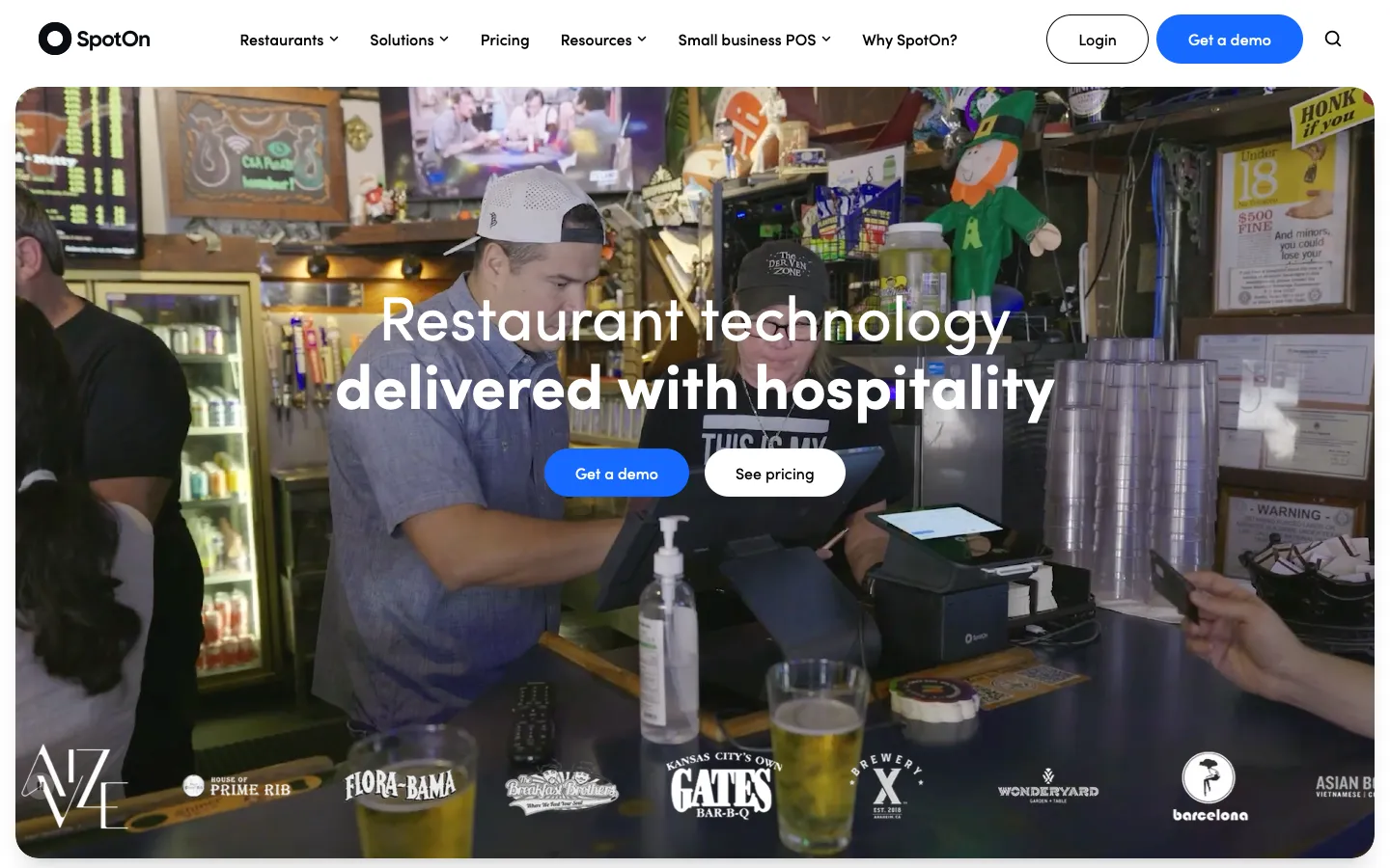 spoton.com - Landing Screenshot Preview