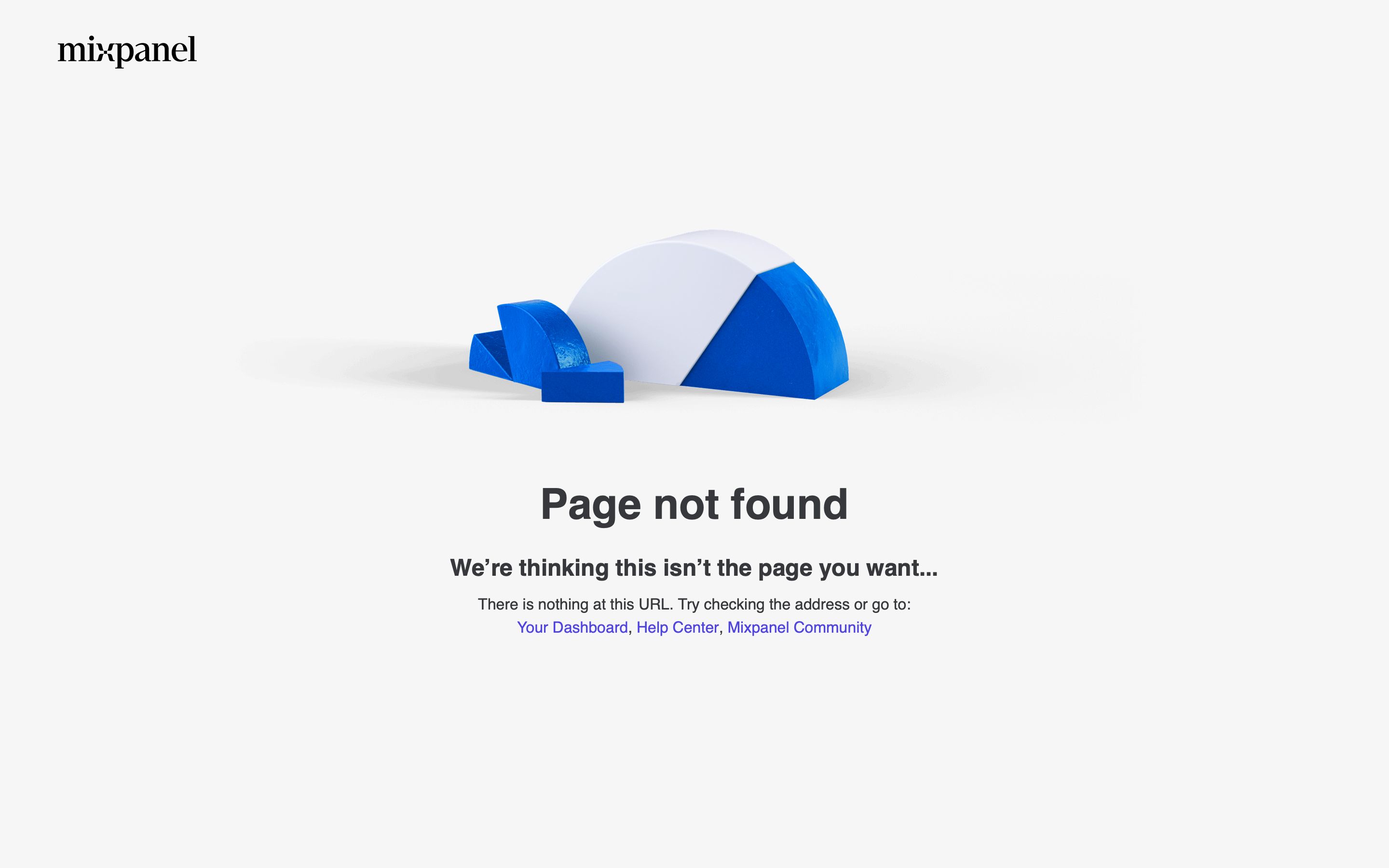 mixpanel.com - Page not found - Mixpanel | Product Analytics - Desktop - Mon Jul 27 2026 18:58:55 GMT+0000 (Coordinated Universal Time) Screenshot