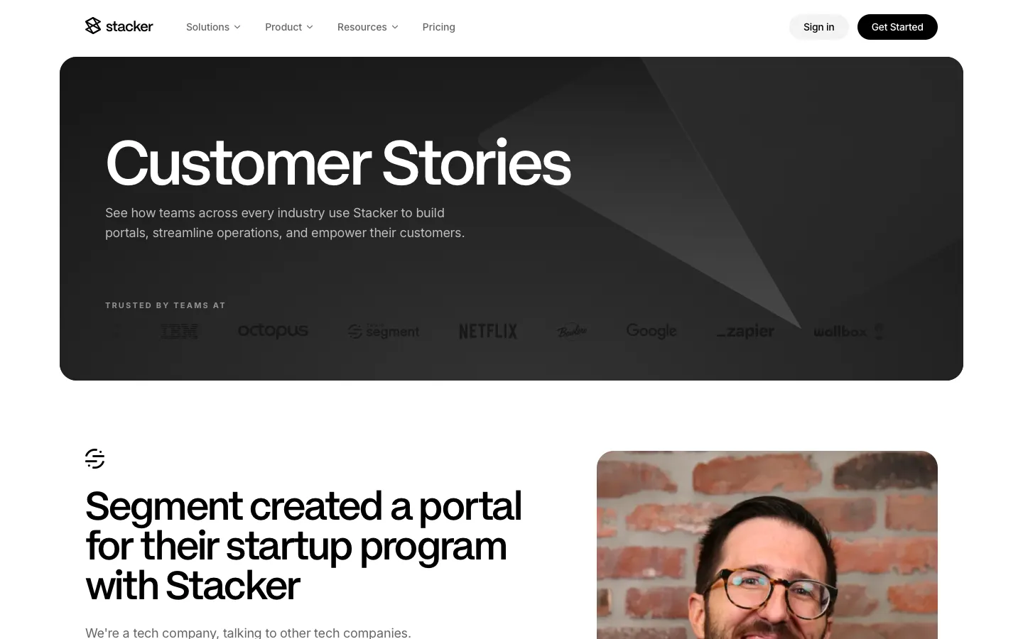 stackerhq.com - Customers Screenshot Preview