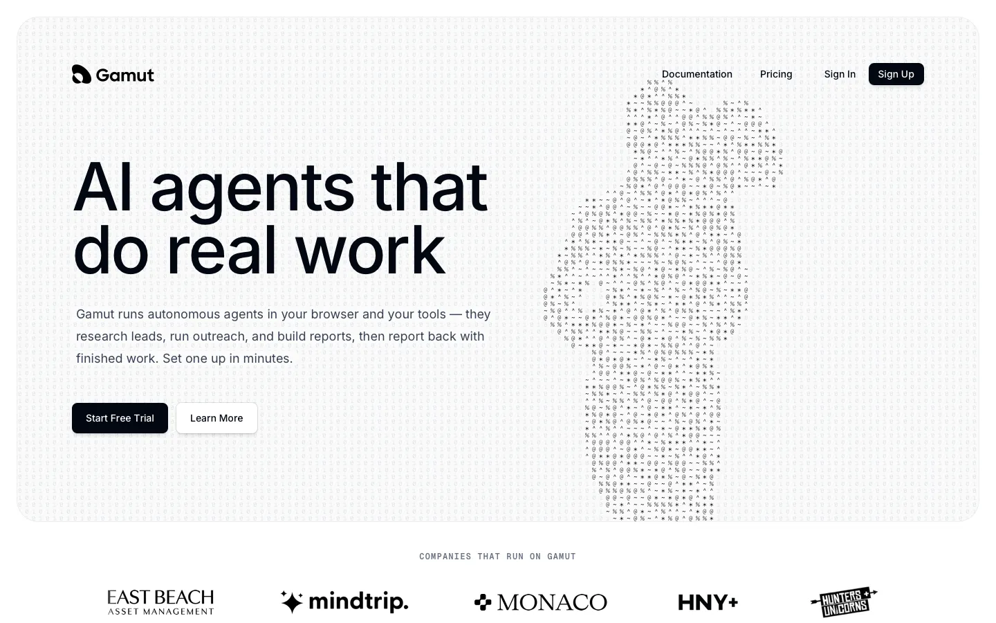 datawizz.ai - Landing Screenshot Preview