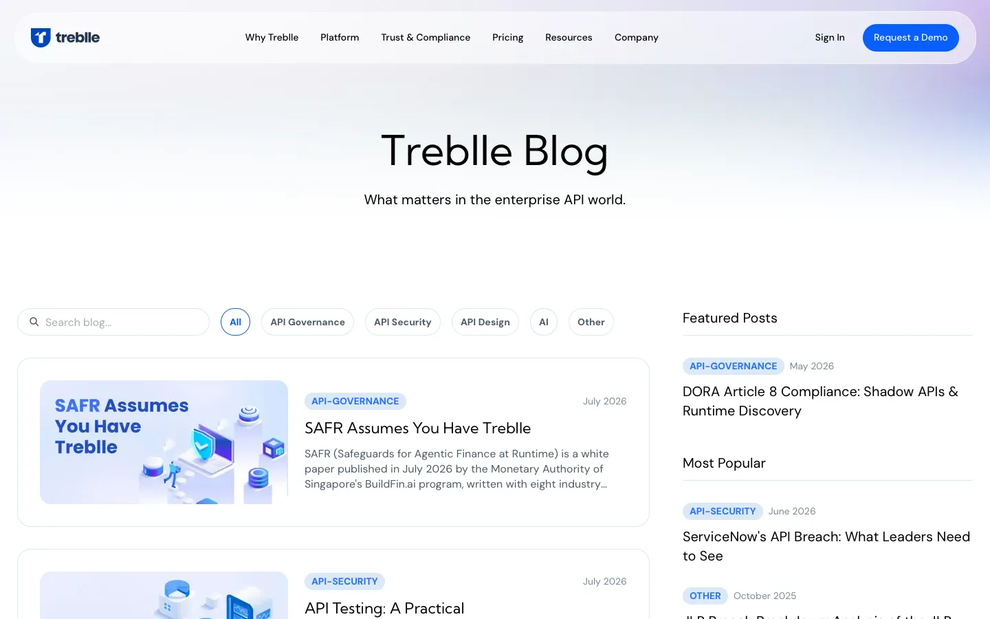 treblle.com - Blog Screenshot Preview