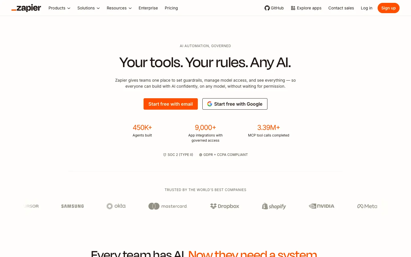 zapier.com - Landing Screenshot Preview