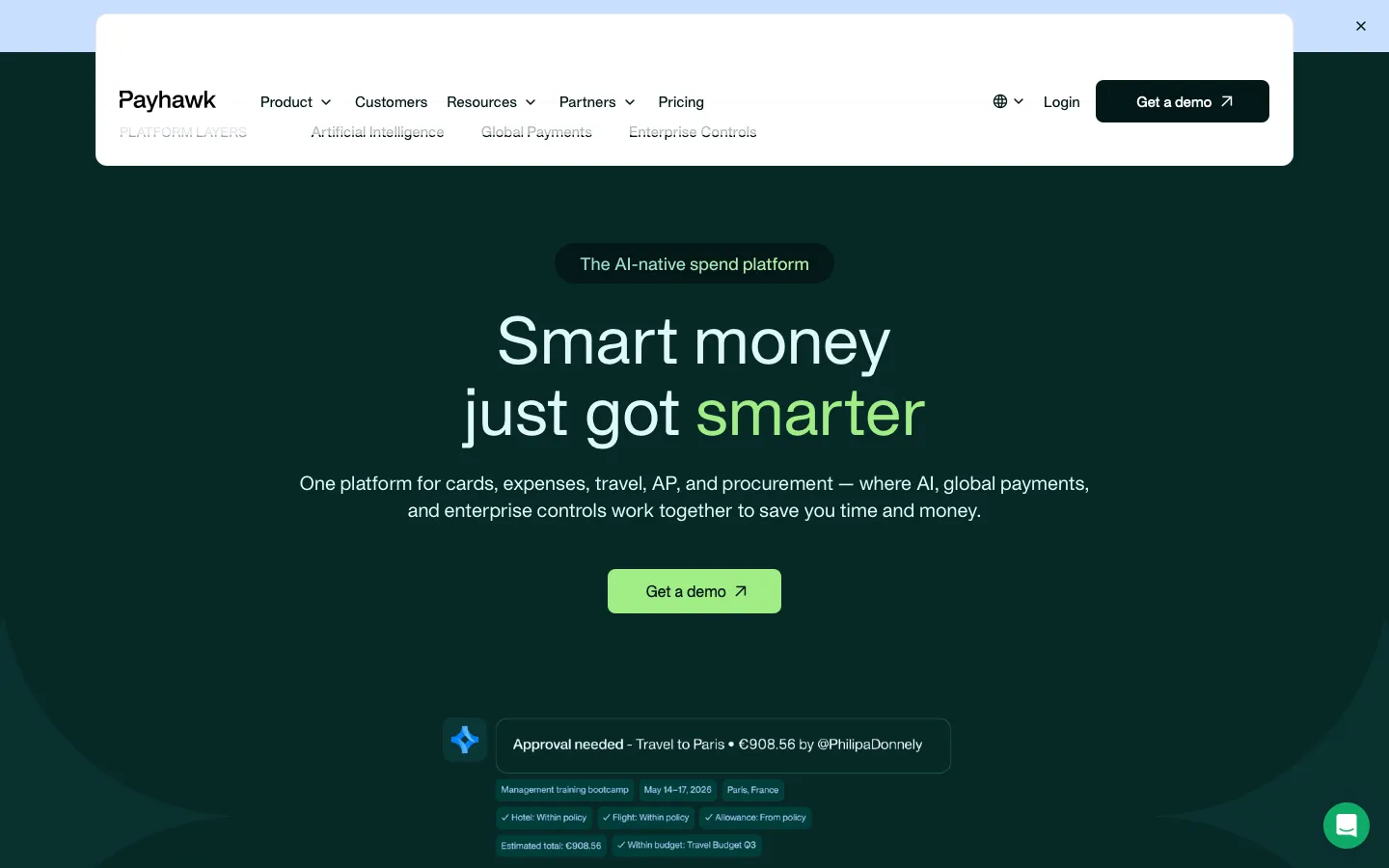 payhawk.com - Landing Screenshot Preview