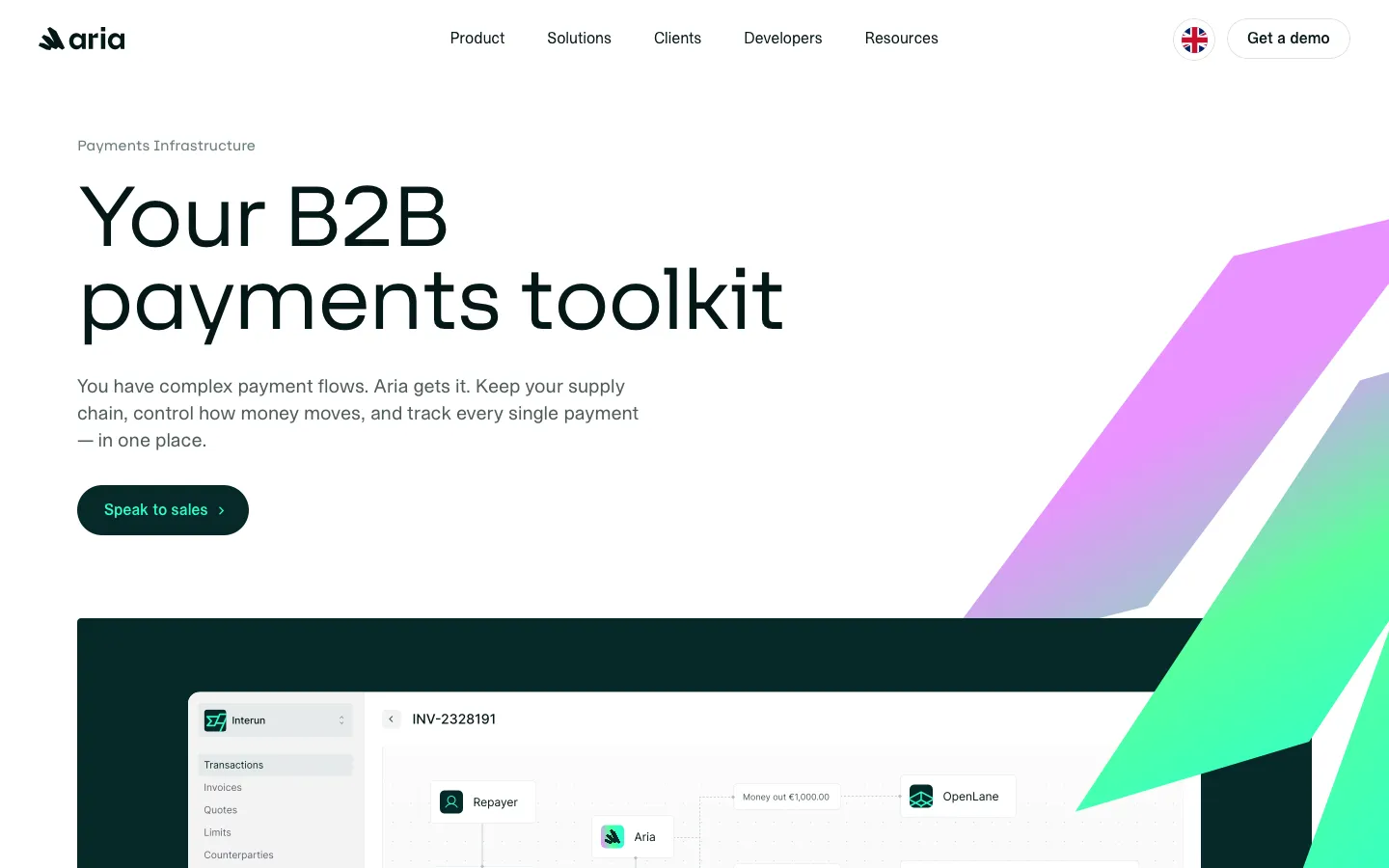 helloaria.eu - Product Screenshot Preview