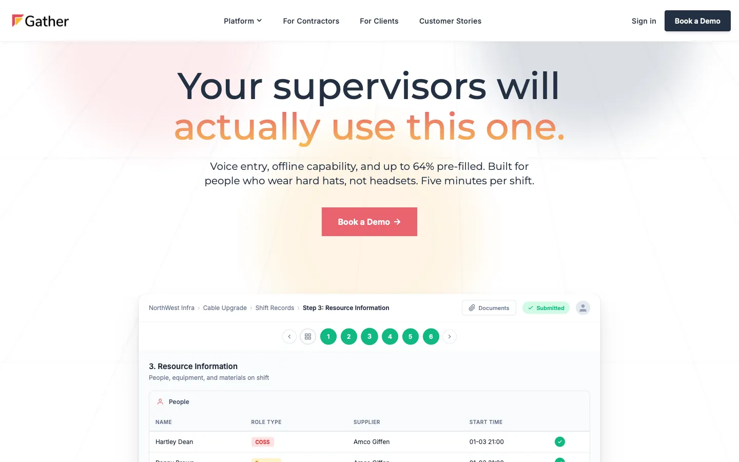 gatherinsights.com - Product Screenshot Preview
