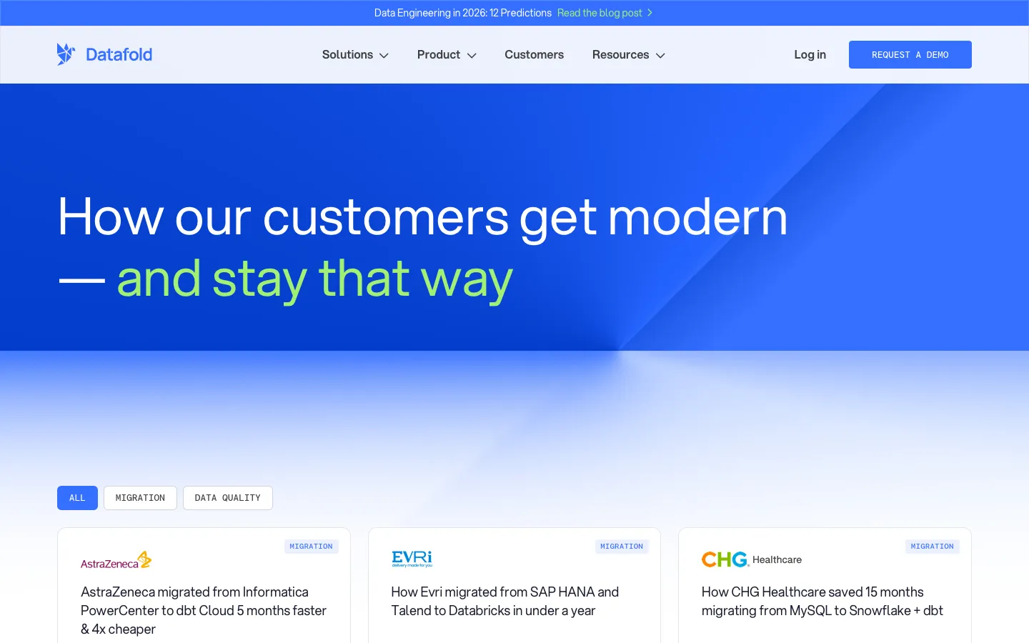 datafold.com - Customers Screenshot Preview