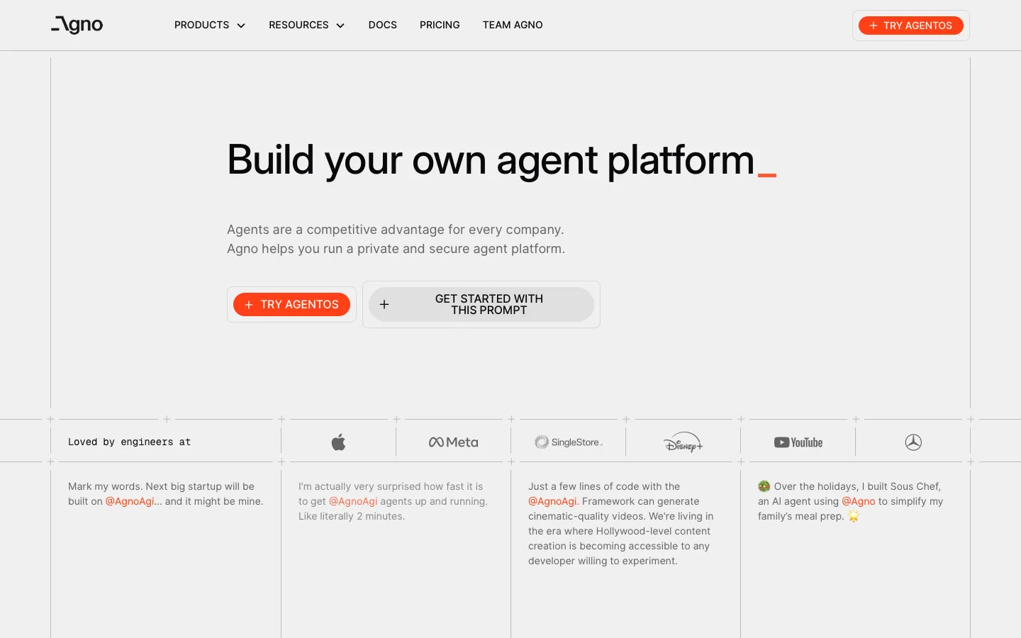 phidata.com - Landing Screenshot Preview