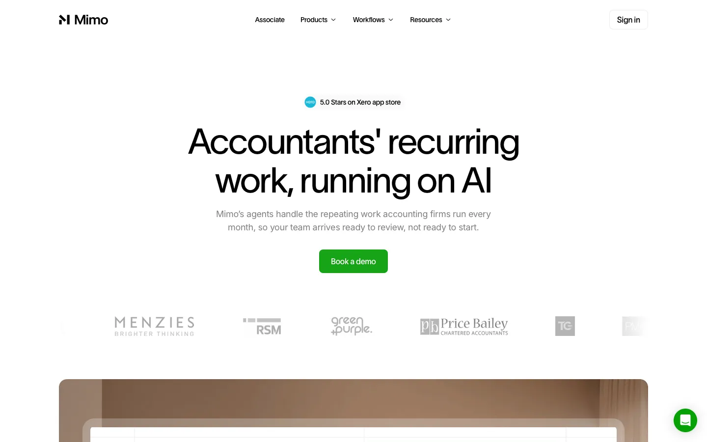 mimohq.com - Landing Screenshot Preview