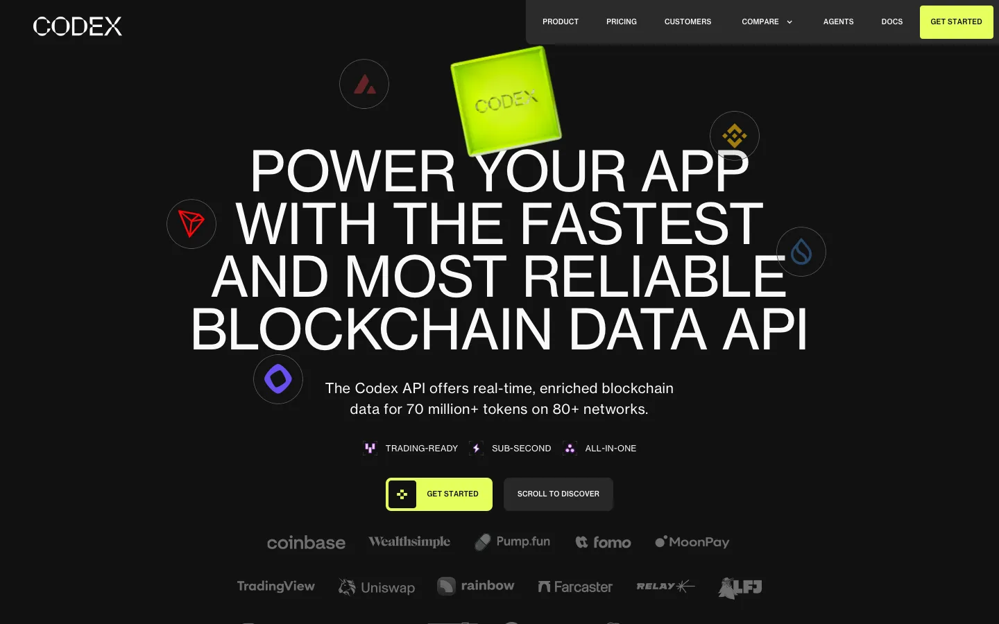 codex.io - Landing Screenshot Preview