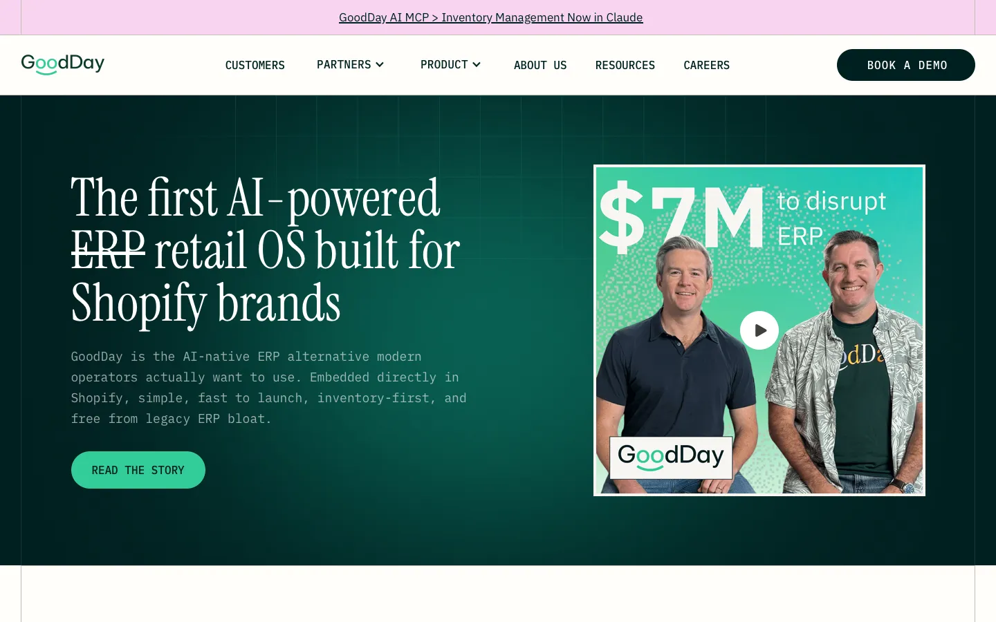 gooddaysoftware.com - Landing Screenshot Preview