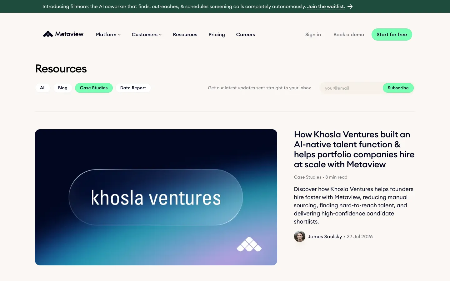 metaview.ai - Customers Screenshot Preview