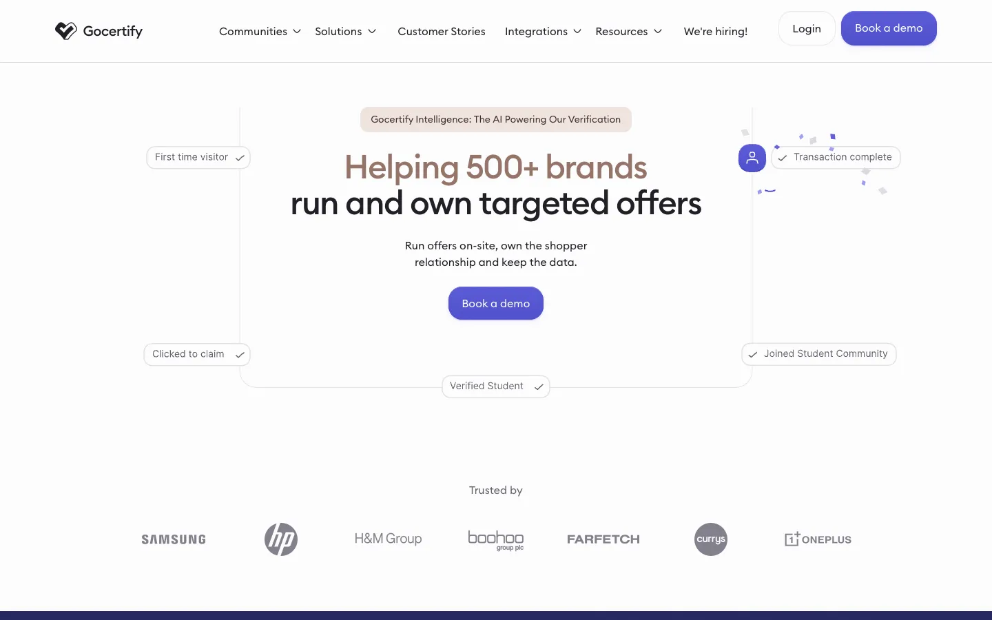 gocertify.me - Landing Screenshot Preview