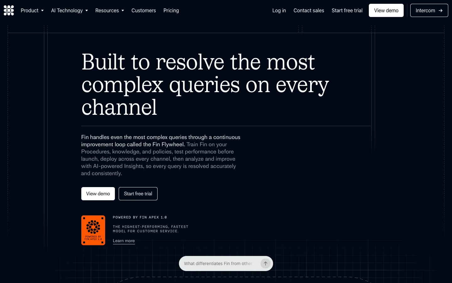 fin.ai - Product Screenshot Preview