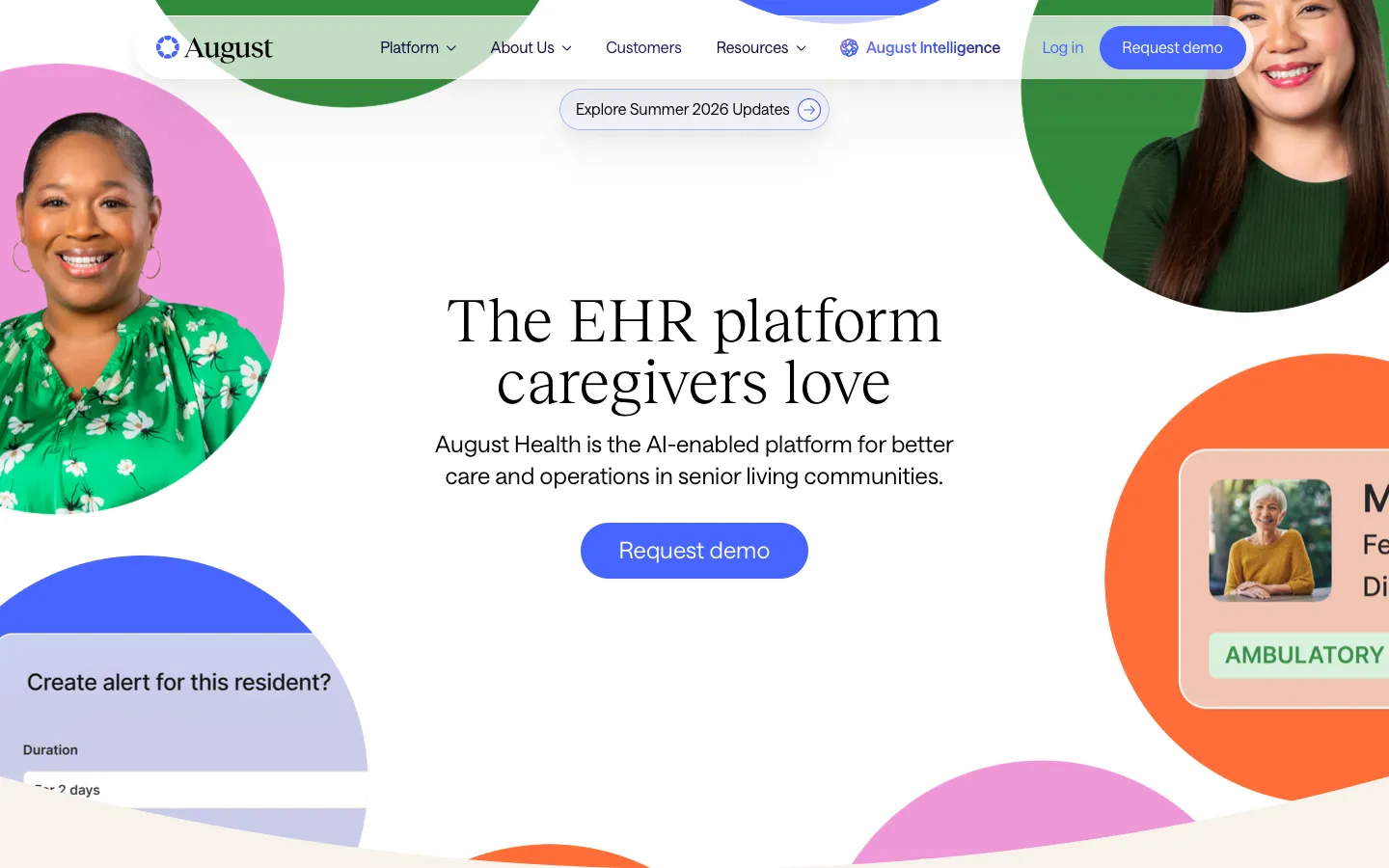augusthealth.com - Landing Screenshot Preview